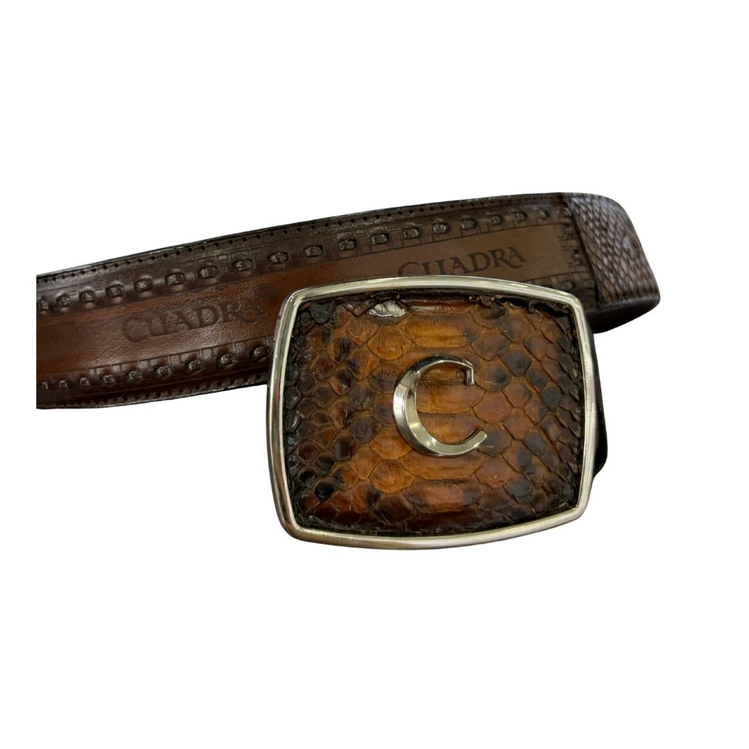 Cinto CUADRA Pitón Café