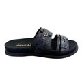 Sandalia CUADRA Res Negro