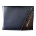 Cartera CUADRA Becerro Gris