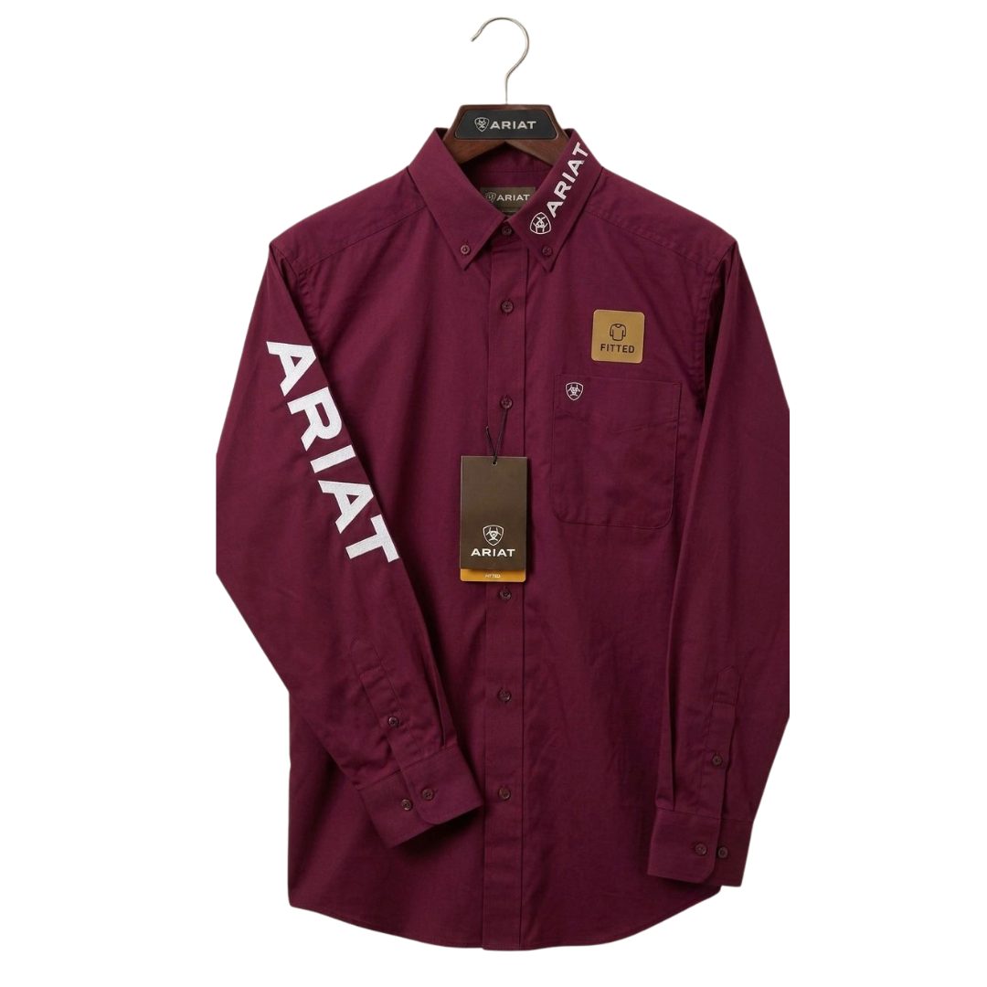 Camisa Ariat Rojo