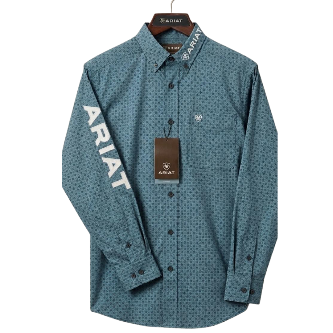 Camisa ARIAT Azul