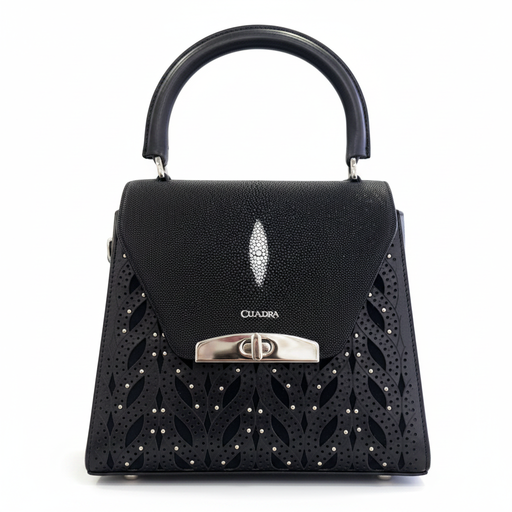 Bolsa CUADRA Mantarraya Negro
