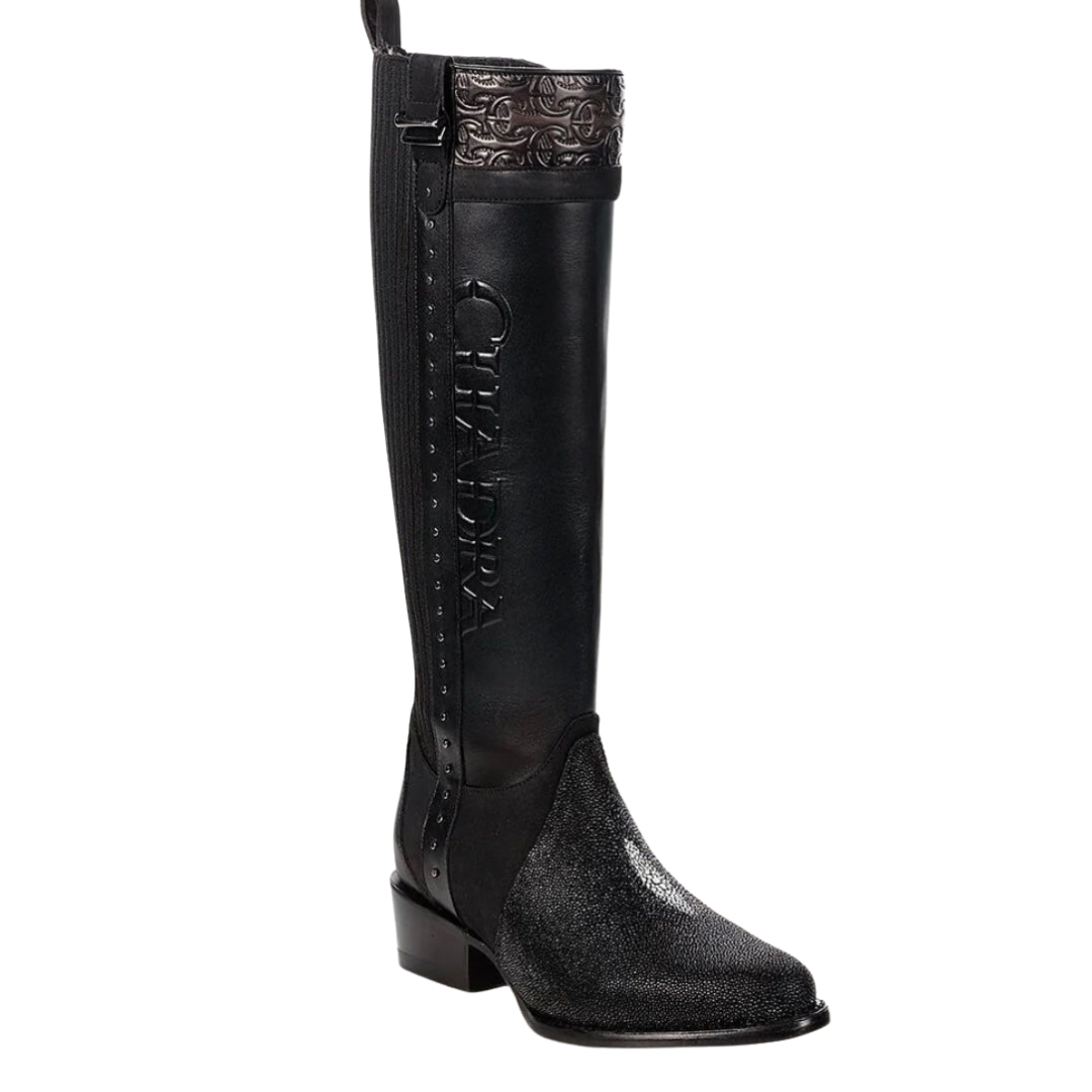 Bota CUADRA Negra Mantarraya