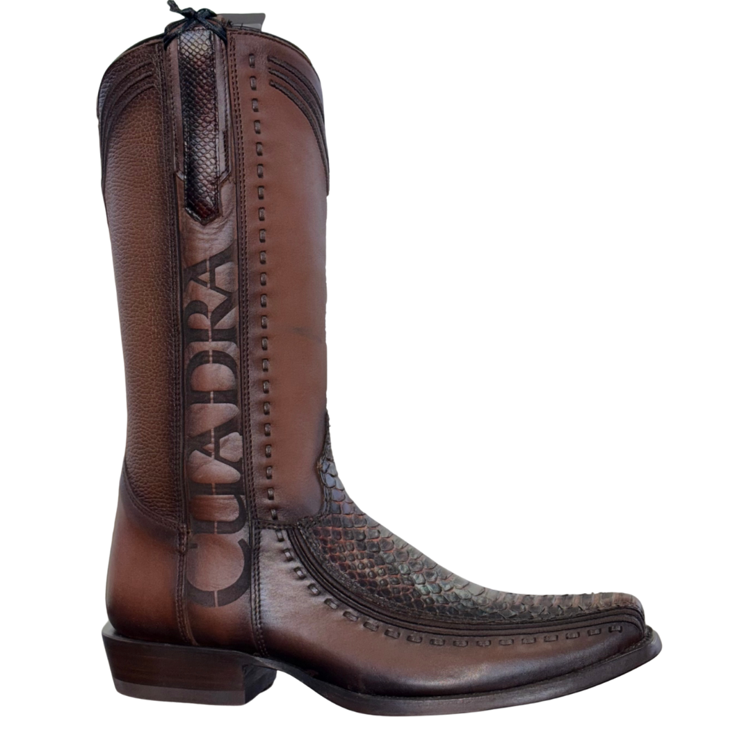 Bota CUADRA Pitón Back
