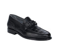 Zapato CUADRA Negro Cocodrilo